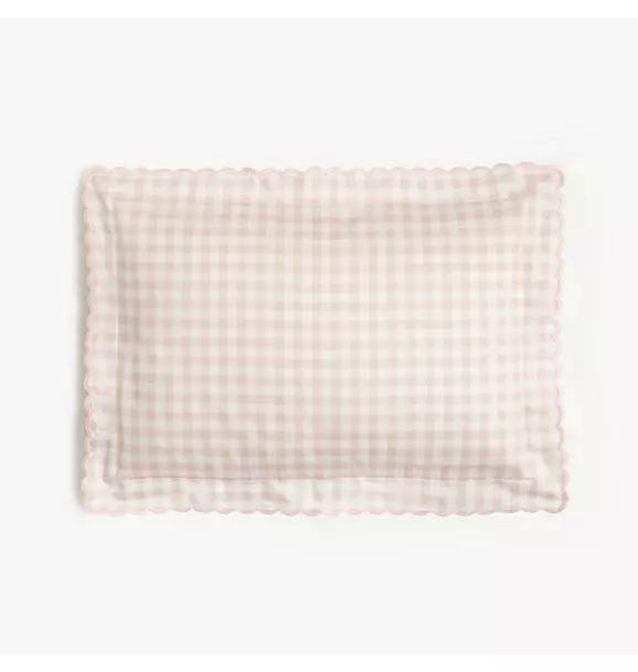 Picnic Gingham Toddler Pillow Set - Pink