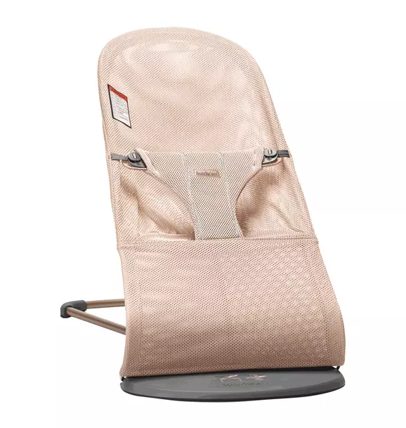 Baby Bouncer Bliss: Mesh | Pearly Pink