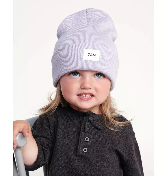 Beanie - Heather - Light Purple
