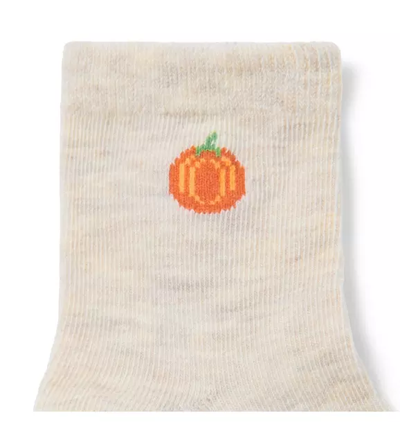 Baby Pumpkin Sock