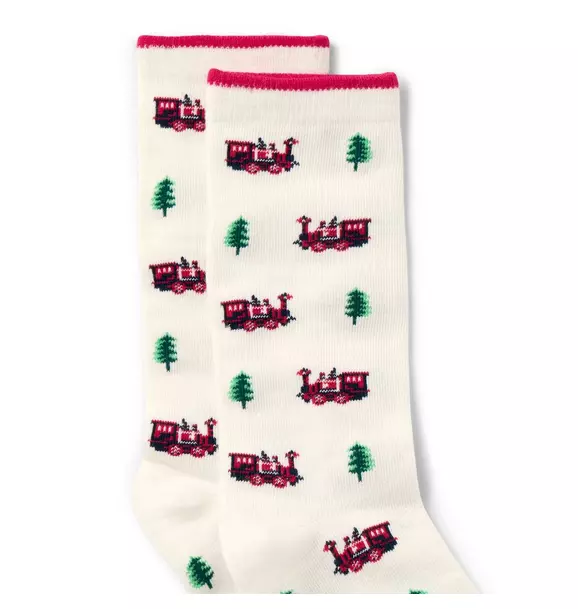 Train Icon Sock