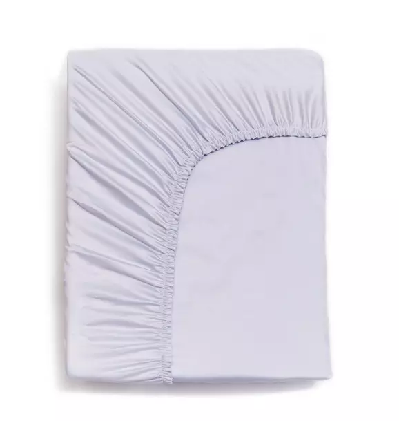 Solid Fitted Twin Sheet - Blue