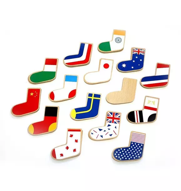 Step To The World - Hand Crafted Wooden Memory Game