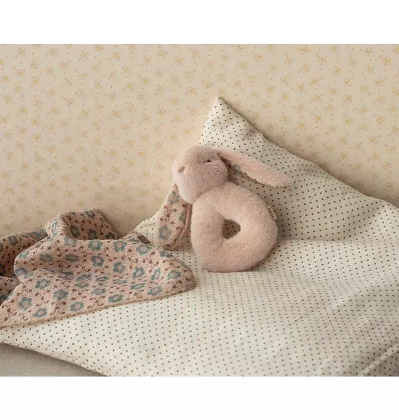 Bunny rattle set - Powder