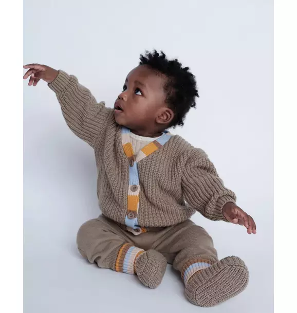 Cardigan Chunky - Olive