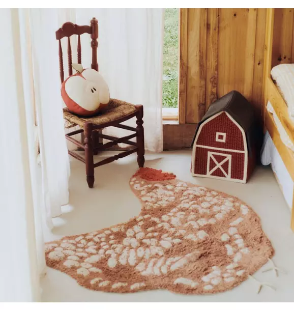 Washable Rug Chicken