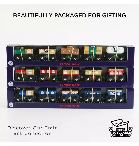 Great Green Train & Goods Wagons