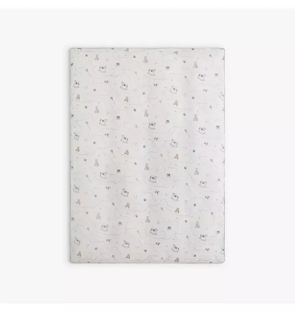 Little Toy Chest Toddler Duvet Set - Ivory
