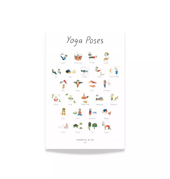 Yoga Poses Print