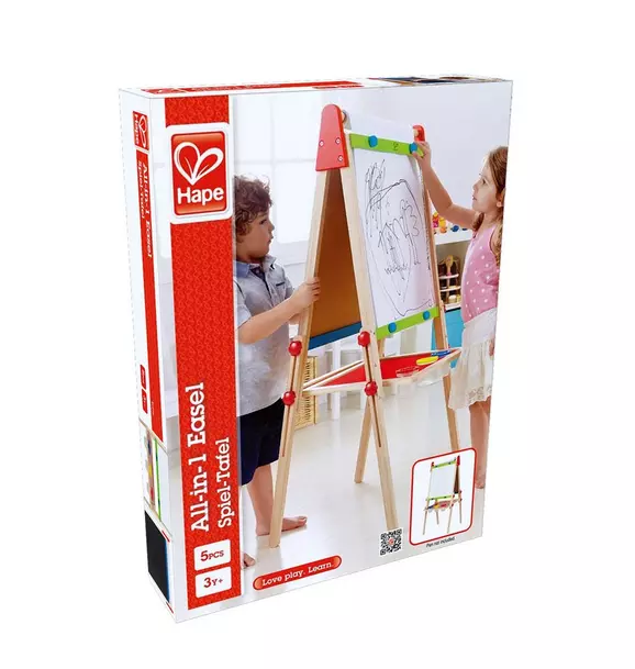 Double-Sided Easel: All-In-One