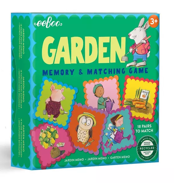 Memory & Matching Game: Garden Little Square