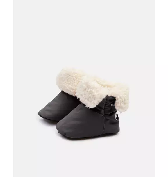 Baby Booties - Benji Sherpa - Smokey