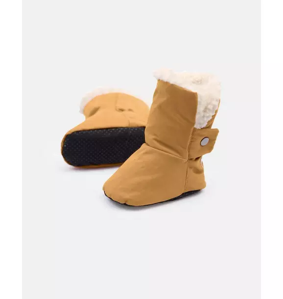 Baby Booties - Benji Sherpa - Cognac