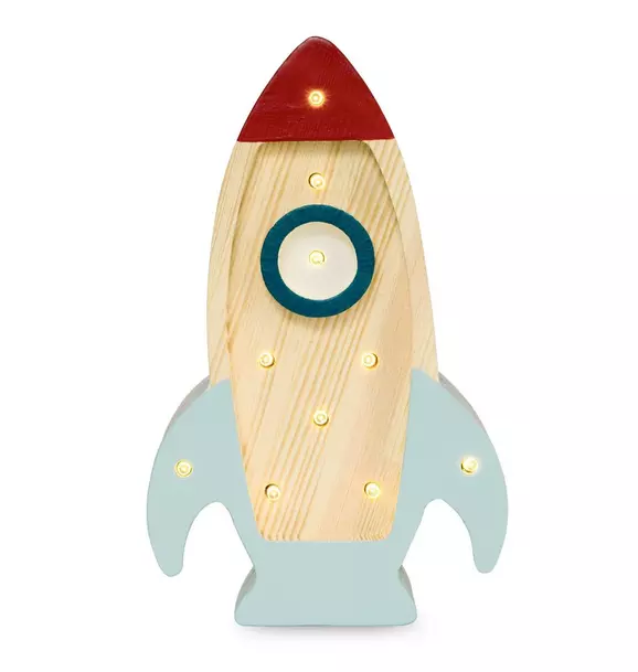 Mini Rocket Ship Lamp