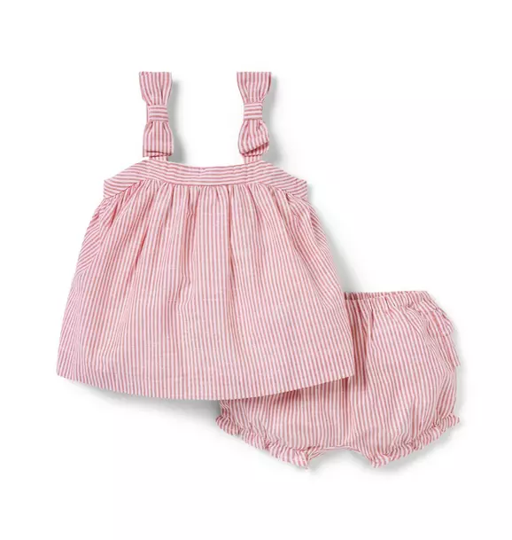 Baby Striped Matching Set