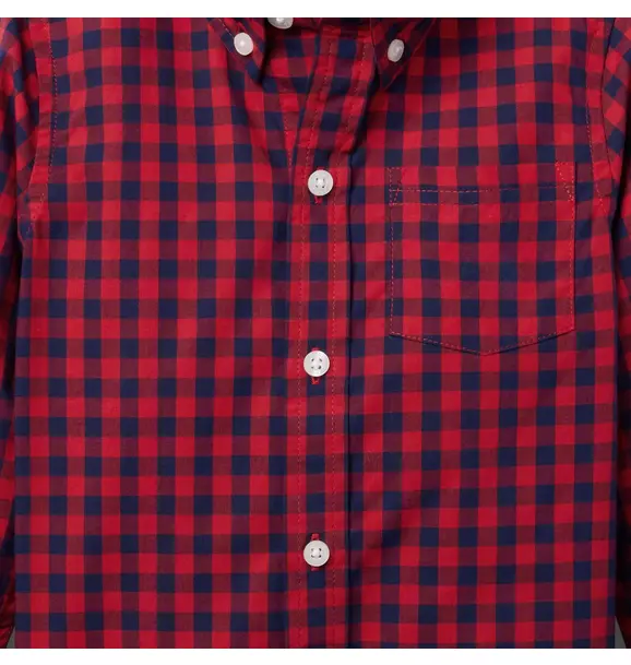 Gingham Poplin Shirt