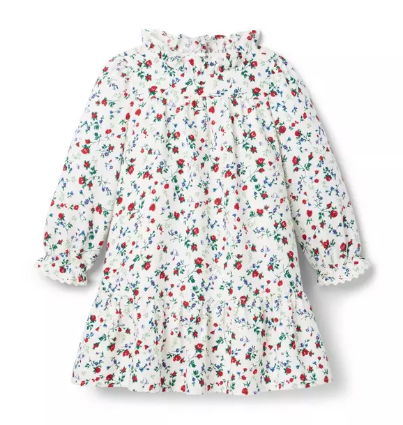 Floral Ruffle Dress