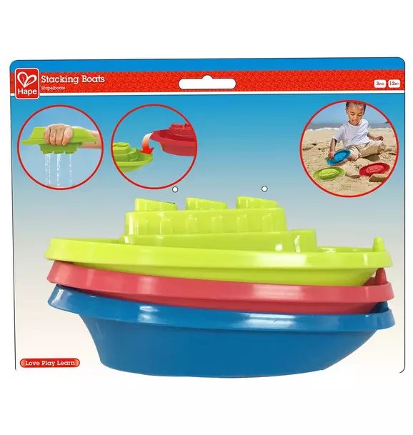 Stacking Boats: Beach & Bath