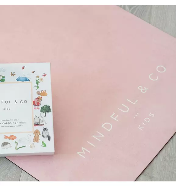 Kids Yoga Mat: Rose