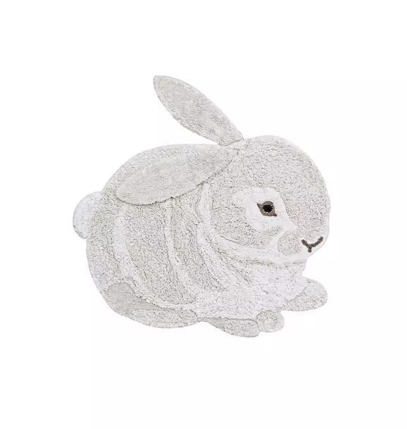 Washable Animal Rug Bunny
