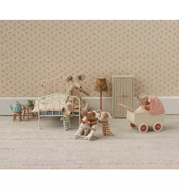 Pram, Mouse - Coral