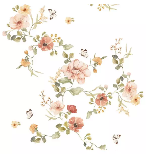 Floral Vintage Wallpaper