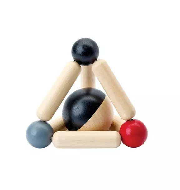 Triangle Clutching Toy - High Contrast