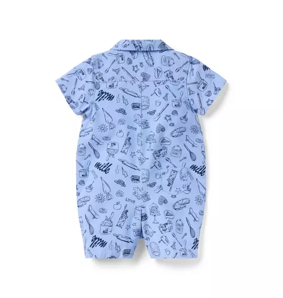 Milk Bar x Janie and Jack Slice Of Style Baby Romper