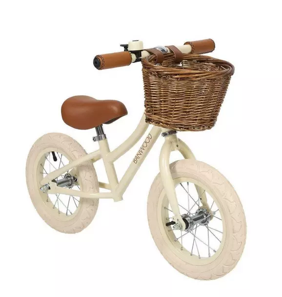 Balance Bike First Go Cream