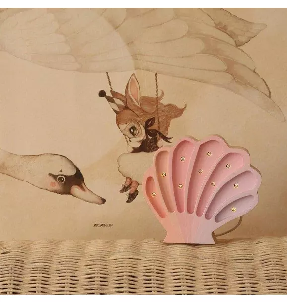 Mini Seashell Lamp