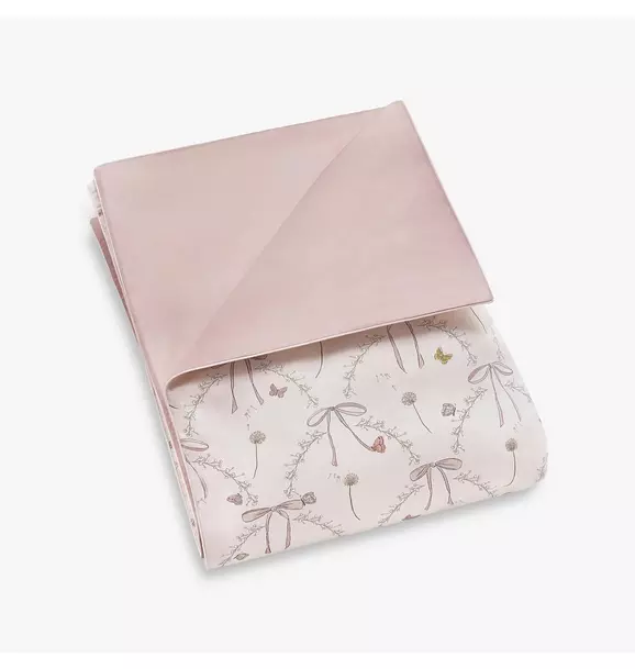 Bows & Butterfly Kisses Baby Duvet Set - Pink