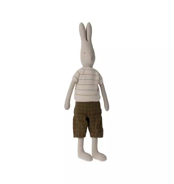 Rabbit in Pants & Knitted Sweater, Size 5