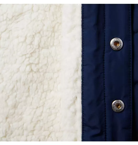 Quilted Sherpa Lined Jacket