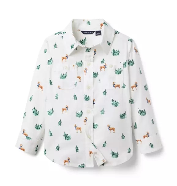 Moose Flannel Shirt