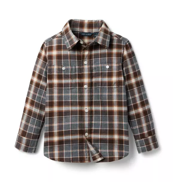 Plaid Flannel Shirt