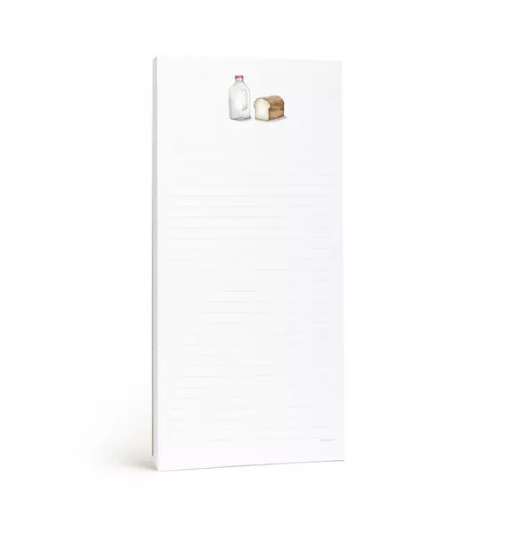 Milk and Bread Notepad
