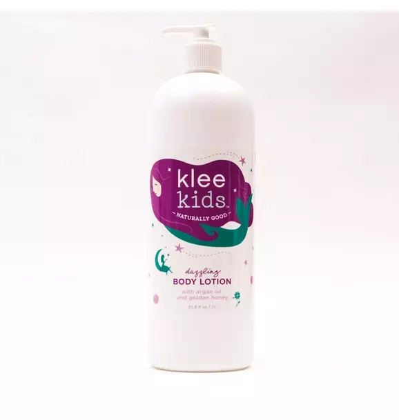 Kids' Dazzling Body Lotion with Argan Oil and Golden Honey, Family Size