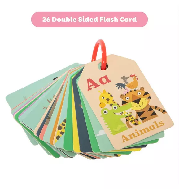 Alphabet Flash Cards: Animal ABC