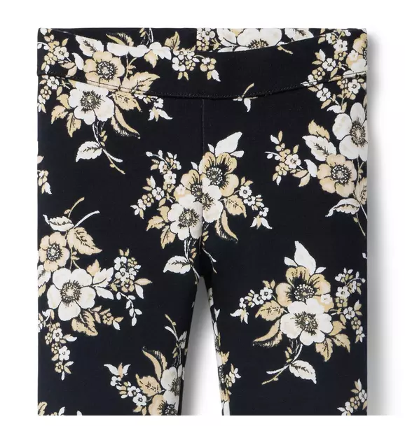 Floral Ponte Pant