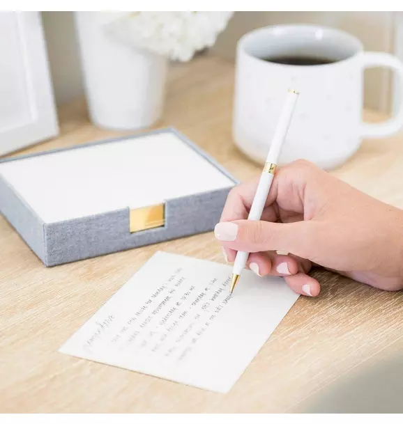 Desk Jotter, Chambray