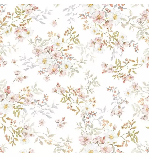 Pastels in Bloom Wallpaper