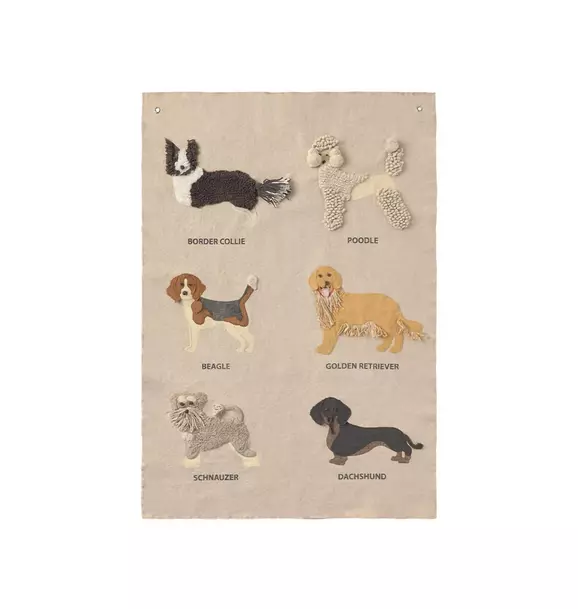 Wall Hanger Dogs