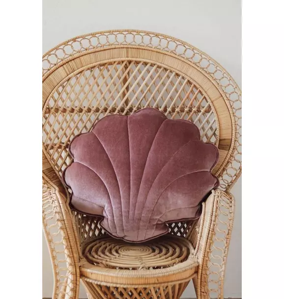 Velvet “Cosmic Pearl” Shell Pillow