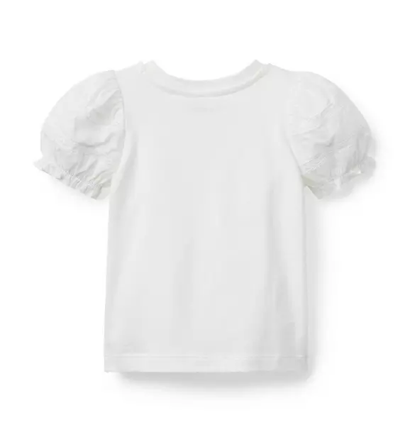 Lace Puff Sleeve Top