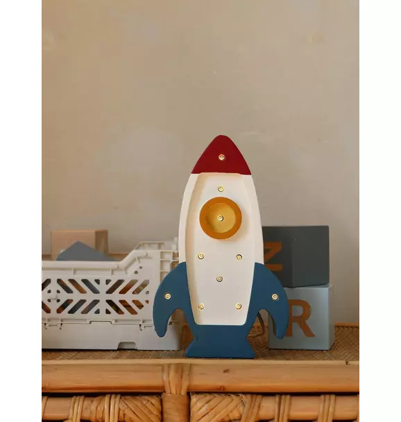 Mini Rocket Ship Lamp