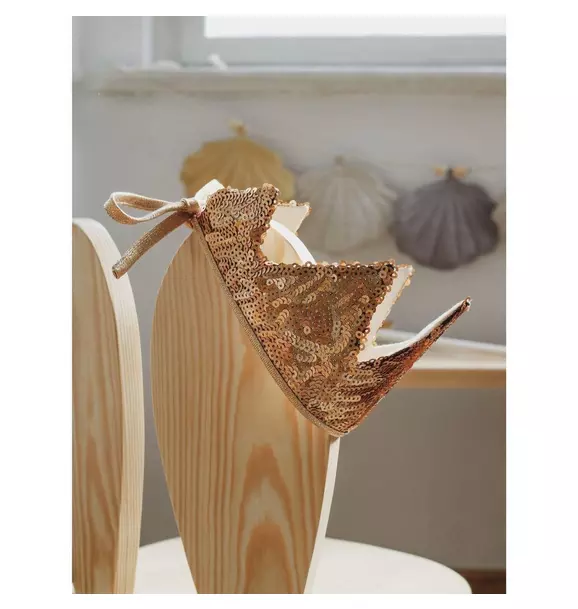 “Gold Sequins” Crown