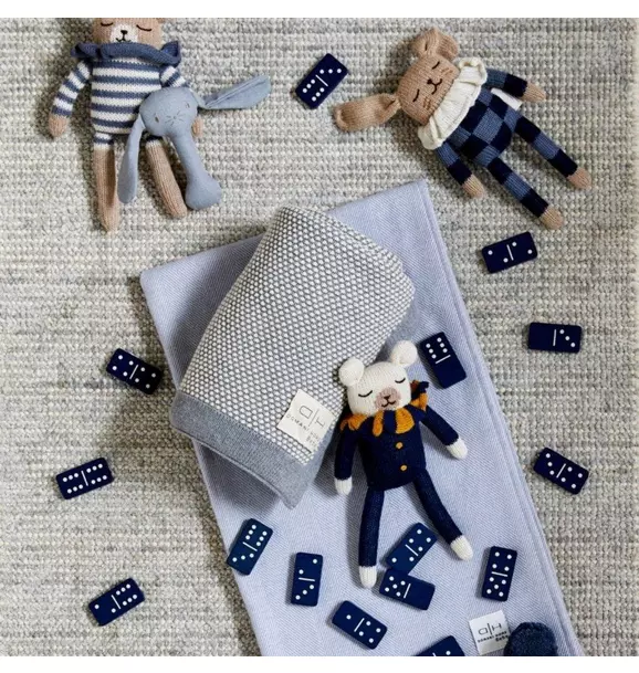 Chevron Cadet Baby Blanket