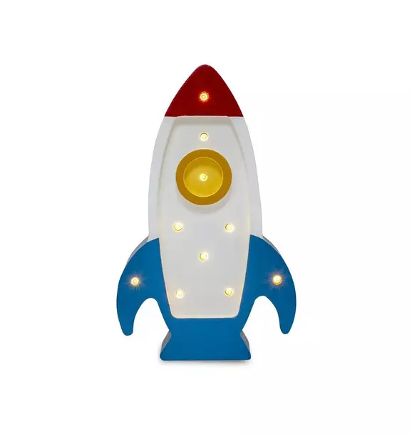 Mini Rocket Ship Lamp