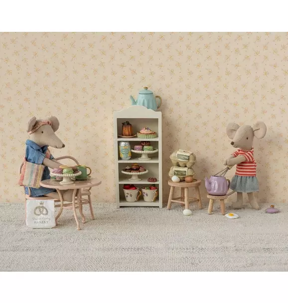 Denim dress and bag, Mum mouse