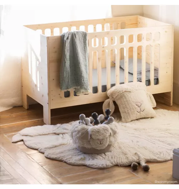 Woolable Basket Pink Nose Sheep